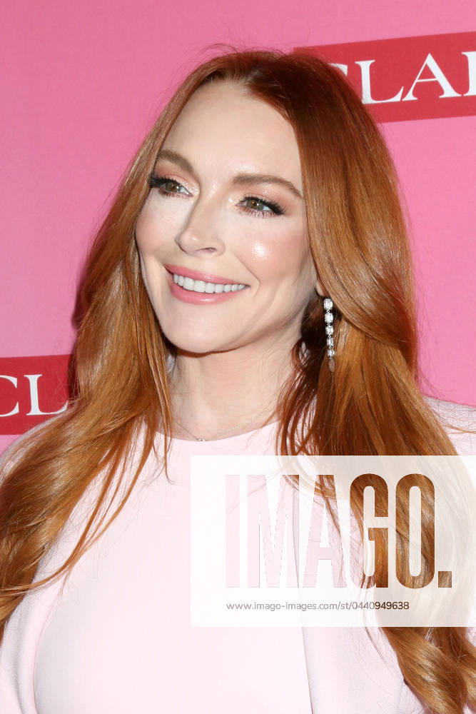 USA - Clarins New Product Launch Party - Los Angeles LOS ANGELES - MAR 15: Lindsay Lohan at the Clarins New Product Launch Party on the Private Residence on March 15, 2024 in Los Angeles, CA Los Angeles CA USA