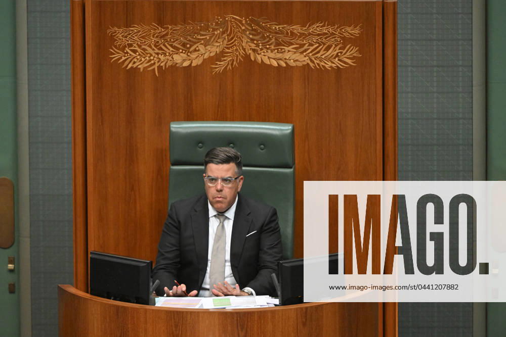 QUESTION TIME, Speaker Milton Dick during Question Time in the House of Representatives at Parliament House in Canberra, Tuesday, March 19, 2024. ( NO ARCHIVING, , NO USE IN BOOKS WITHOUT CONSENT CANBERRA ACT AUSTRALIA