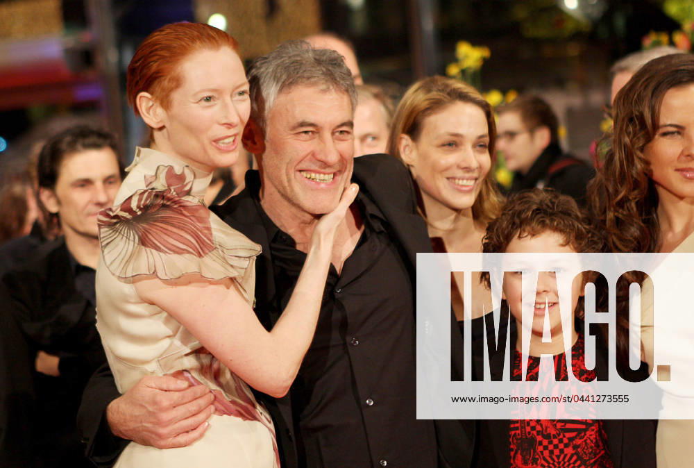 Julia - 58th International Film Festival Berlin 09 February 2008 - Berlin, Germany - Tilda Swinton, Erick Zonca, Aude Py, Aidan Gould and Kate Del Castillo. Julia Premiere 58th International Berlin Film Festival at Potsdamer Platz. Photo Credit: Siemoneit AdMedia Berlin GE GERMANY