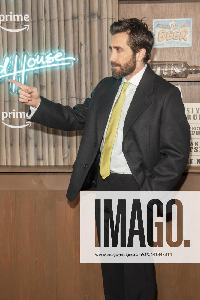 Jake Gyllenhaal attends the Road House New York Premiere at Jazz at Lincoln Center in New York City. New York United States - ZUMAs197 20240319_aaa_s197_357