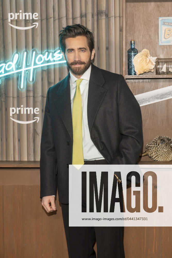 Jake Gyllenhaal attends the Road House New York Premiere at Jazz at Lincoln Center in New York City. New York United States - ZUMAs197 20240319_aaa_s197_360