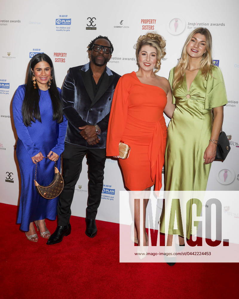 Inspiration Awards For Women 2024, Landmark Hotel in Marylebone, London on 22 March 2024 Amina Khan, Tre Lowe, Marnie Swindells and Flo Edwards at the Inspiration Awards For Women 2024 at Landmark Hotel in Marylebone, London, United Kingdom on 22 March 2024., Credit:Cat Morley Avalon United Kingdom, London, Marylebone