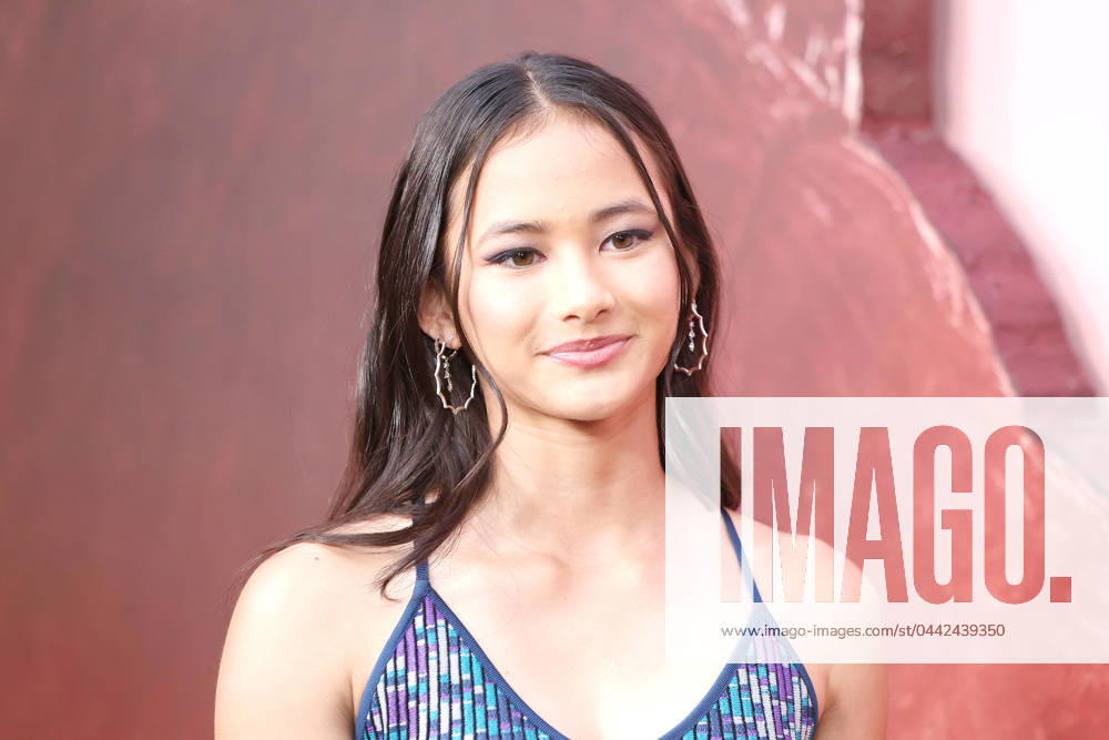 LOS ANGELES, CA - MARCH 25, 2024: Kaylee Hottle at the Warner Bros. Premiere of Godzilla X Kong: The New Empire at the TCL Chinese Theatre IMAX. Los Angeles USA - ZUMAg107 20240325_zep_g107_116