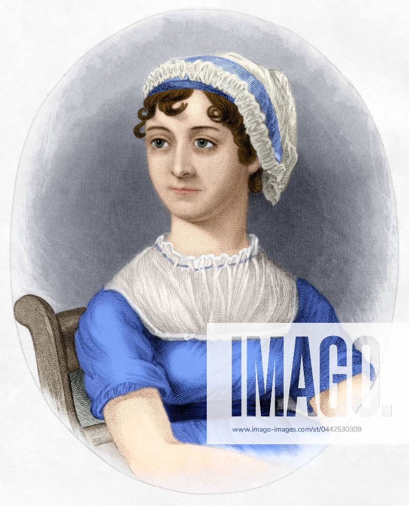 JANE AUSTEN (1775-1817). English novelist. Engraving, 1870.