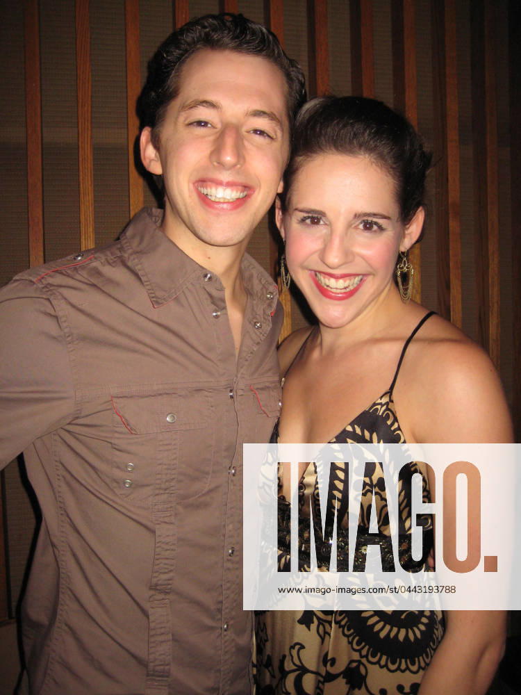OPENING NIGHT PARTY FOR ENTER LAUGHING JOSH GRISETTI AND EMILY SHOOLIN AT THE OPENING NIGHT PARTY FOR ENTER LAUGHING AT THE YORK THEATRE COMPANY THEATRE AT SAINT PETER S IN LEXINGTON AVE & 54TH ST IN NEW YORK CITY. 9 SEPTEMBER 2008. PICTURES , Credit:Aubrey Reuben Avalon 0542967395