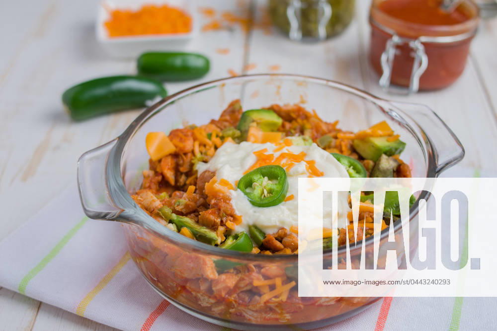 Mexikanische küche,hühnchensalat,mexikanisch ** mexican cuisine,chicken salad,mexican cuisines,mexican food 539-nwm