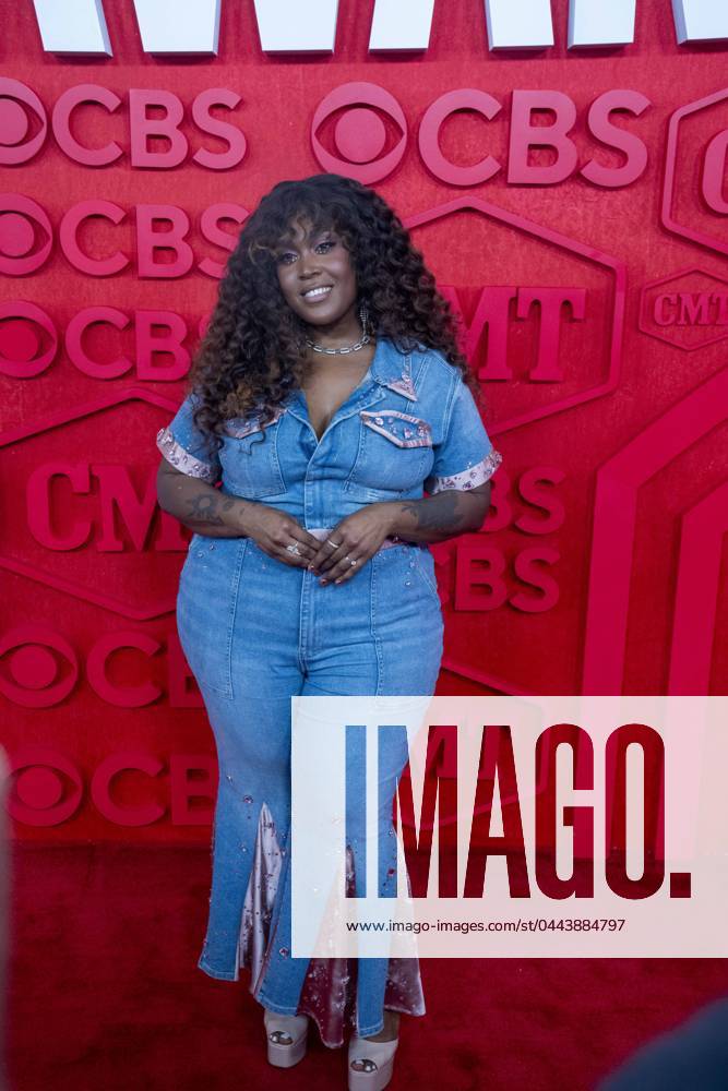 Singer BRITTNEY SPENCE poses on the red carpet for photographs prior to the CMT Music Awards show at Austin s Moody Center on April 6, 2024. Austin United States - ZUMAd150 20240407_znp_d150_060