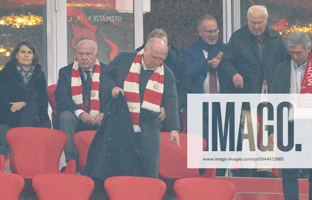 Champions League, Munich-Piraeus, Munich November 6, 2019. Uli HOENESS (FCB President ), FCB President and chairman, FC BAYERN MUNICH - OLYMPIACOS PIRAEUS UEFA Football Champions League , Munich, November 06, 2019, Season 2019 2020, group stage ,group B, FCB, Reds, Bavaria, München