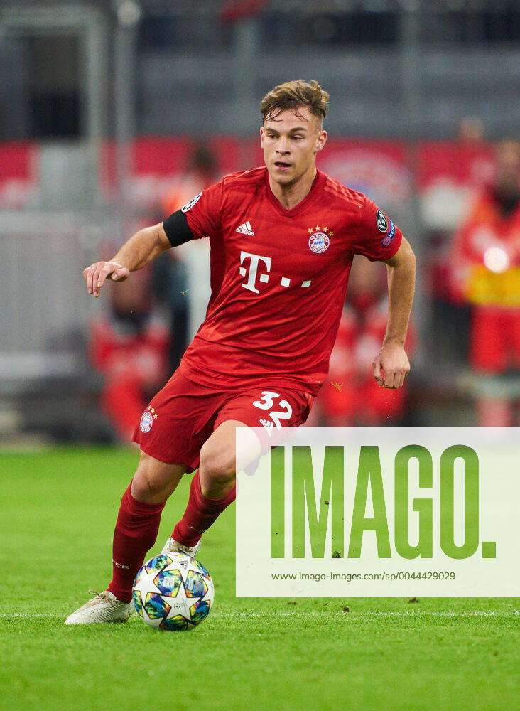 Champions League, Munich-Piraeus, Munich November 6, 2019. Joshua KIMMICH, FCB 32 FC BAYERN MUNICH - OLYMPIACOS PIRAEUS 2-0 UEFA Football Champions League , Munich, November 06, 2019, Season 2019 2020, group stage ,group B, FCB, Reds, Bavaria, München