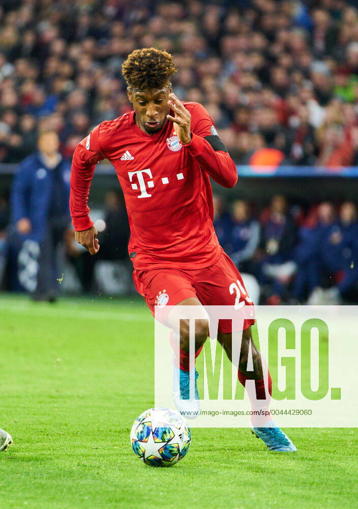 Champions League, Munich-Piraeus, Munich November 6, 2019. Kingsley COMAN, FCB 29 FC BAYERN MUNICH - OLYMPIACOS PIRAEUS 2-0 UEFA Football Champions League , Munich, November 06, 2019, Season 2019 2020, group stage ,group B, FCB, Reds, Bavaria, München