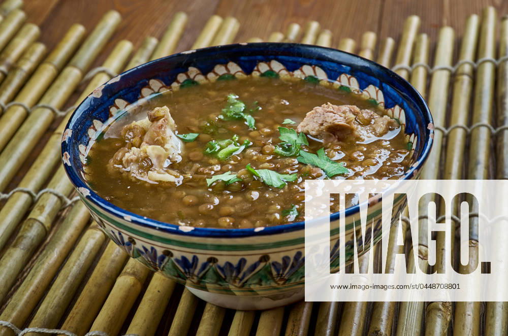 Hyderabad Daal Gosht Hyderabad Daal Gosht - Mutton With Bottle Gourd , Lentils ,model released, Symbolfoto