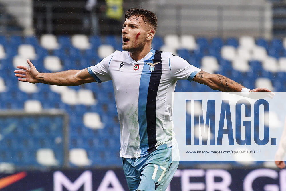 Bilder des Jahres 2019, Sport 11 November Mg Reggio Emilia 24 11 2019 - campionato di calcio serie A Sassuolo-Lazio foto Matteo Gribaudi Image nella foto: esultanza gol Ciro Immobile