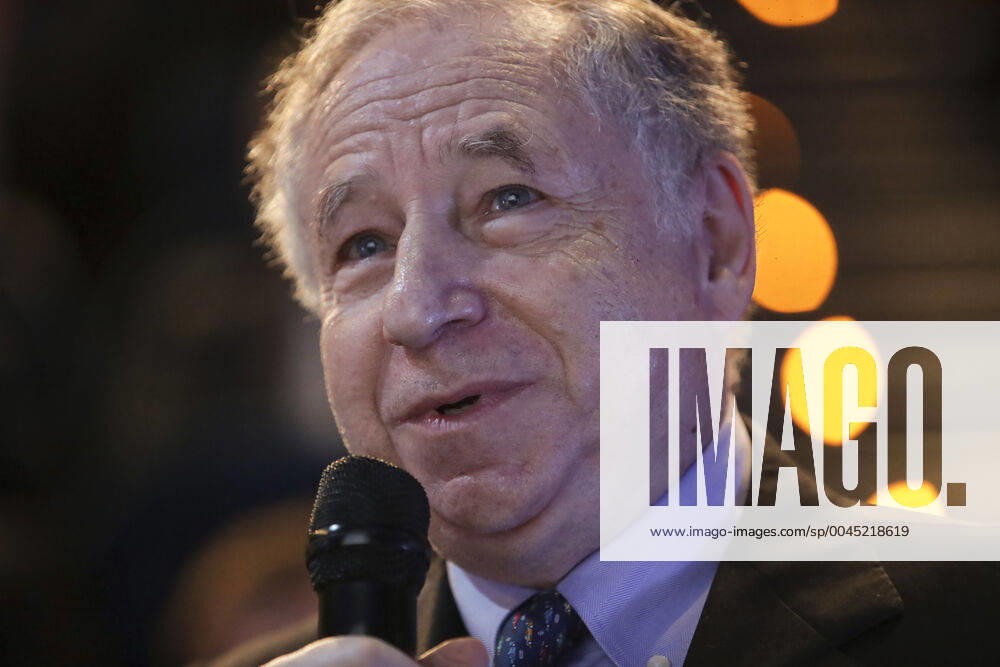 Bilder des Jahres 2019, Sport 11 November Jean Todt - President Federation Internationale de l Automobile FIA : Presentation du 1er barometre des sports Mecaniques - 26 11 2019 GwendolineLeGoff Panoramic