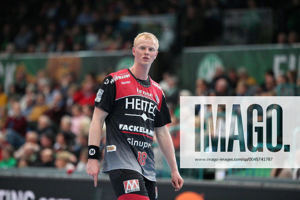 Sebastian Firnhaber (HC Erlangen 18) GER, Handball, 1. Bundesliga, TSV GWD Minden gegen HC Erlangen, 15.12.2019 Minden