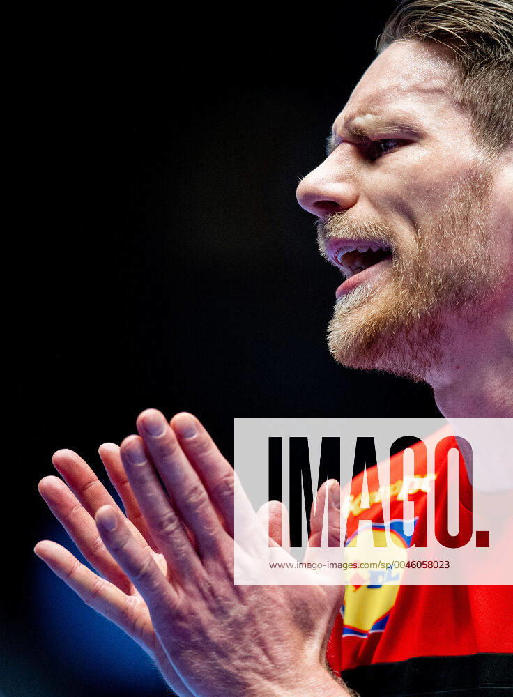Tobias Reichmann of Germany reacts during the EHF European Handball Championship match between Spain and Germany on January 11, 2020 in Trondheim. Photo: Vegard Wivestad Grott BILDBYRAN kod VG 170462 bbeng handball handball handboll handball-em 2020 european men?s handball championship 2020 em 2020 handbolls-em 2020 ehf euro 2020 spania spanien tyskland germany deutschland