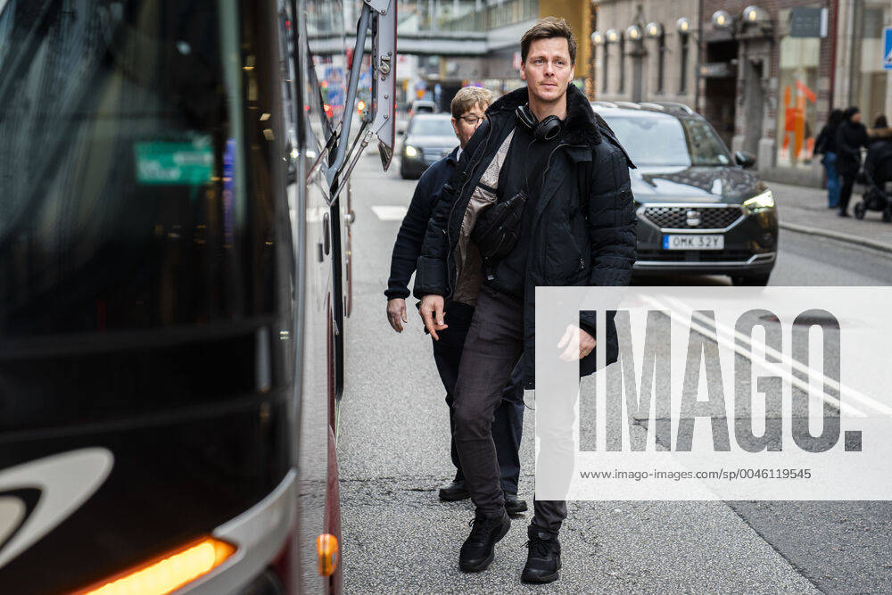 Handball EM, Abreise Nationalteam Dänemark Hans Lindberg. Haandboldherrelandsholdet forlader deres hotel Scandic St. Jörgen i Malmoe torsdag den 16. januar 2020.De danske haandboldherrer er ude af EM, som endte for dem onsdag efter tre kampe i det indledende gruppespil. , Copenhagen Denmark