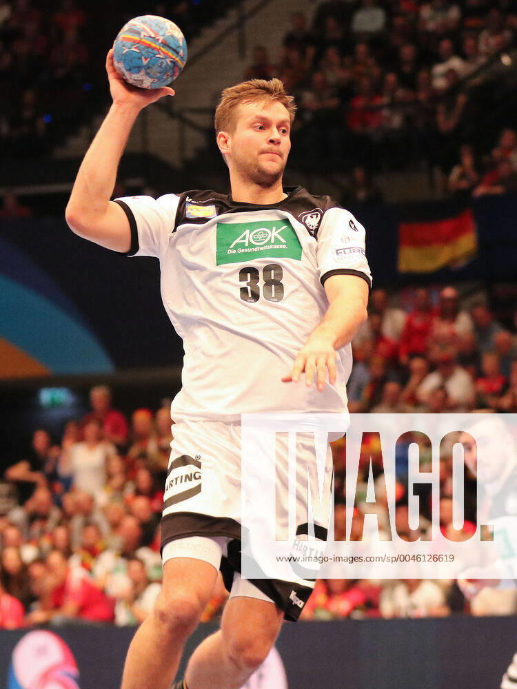 Deutschland - Weissrussland, EHF Euro 2020 Fabian Boehm (Deutschland 38)., Wien Wien Oesterreich Eissporthalle