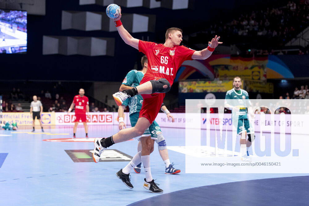 Stepan Zeman (Nr. 66, Tschechien). Belarus vs. Tschechien, Handball, Hauptrunde, EHF Euro 2020, 18.01.20 Wien Wien Oesterreich