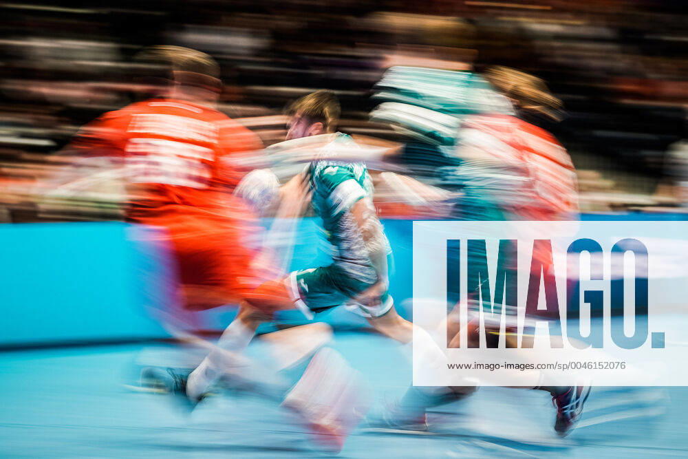55, Wiener Stadthalle, Wien, AUT, EHF Euro 2020, Weissrussland vs Tschechische Republik, Hauptrunde, Gruppe I, im Bild Aliaksandr Padshyvalau (BLR) during the EHF 2020 European Handball Championship, main round group I match between Belarus and Czech Republic at the Wiener Stadthalle in Wien, Austria on. Wien