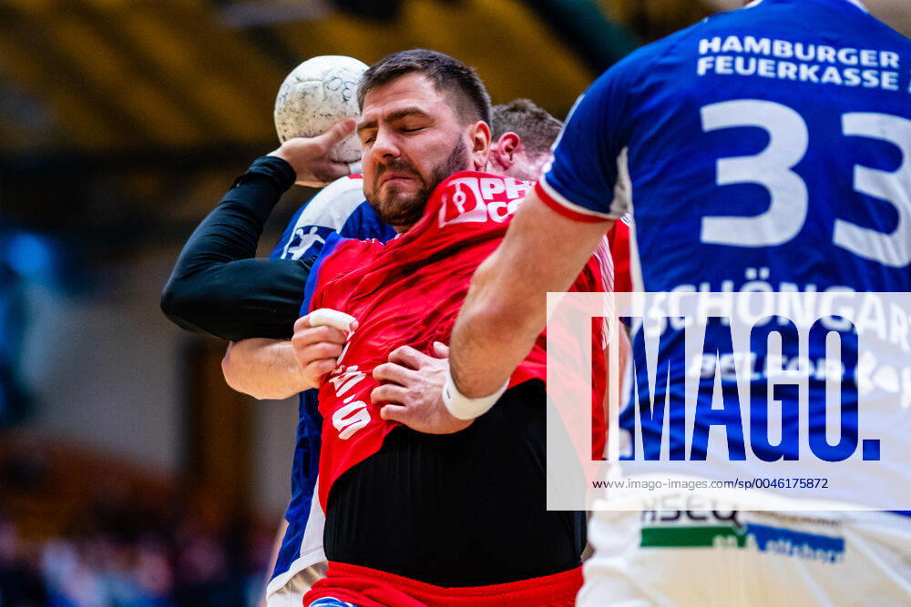 Christoph Theuerkauf ( 13 TBV Lemgo Lippe) waehrend der Begegnung HSV Handball und TBV Lemgo Lippe beim Peugeot Cup 2020 in der Anhalt Arena am 19. January 2020 in Dessau-Rosslau, Sachsen Anhalt, Deutschland