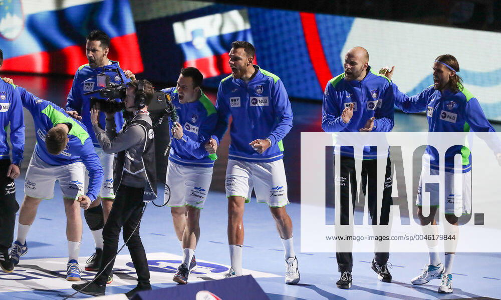 Slovenie HANDBALL : Slovenie vs Hongrie - EHF euro 2020 - main round - 19 01 2020 BertrandDelhomme Panoramic