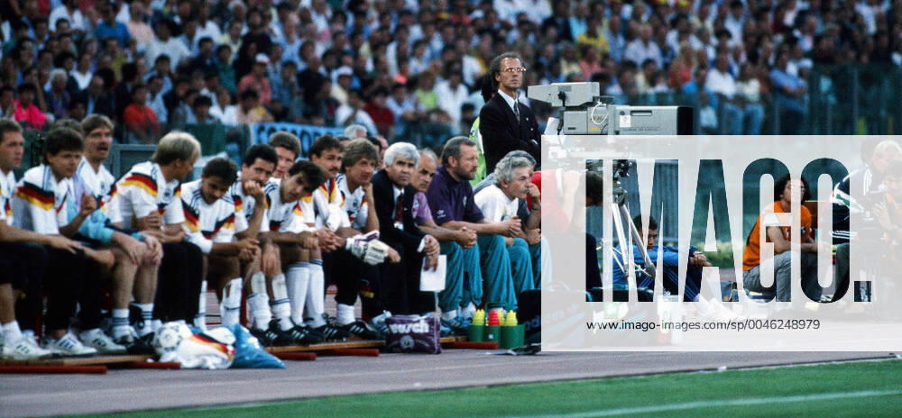 Deutschland - Argentinien Italien, Rom, 08.07.1990, Fussball, FIFA WM 1990 in Italien, Finale, DFB Deutschland - Argentinien (1:0): Franz Beckenbauer (Trainer Deutschland).