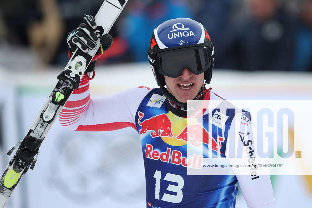KW04 ALPINE SKIING - FIS WC Kitzbuehel KITZBUEHEL,AUSTRIA,25.JAN.20 - ALPINE SKIING - FIS World Cup, Hahnenkamm-race, downhill, men. Image shows the rejoicing of Matthias Mayer (AUT). GEPAxpictures xHaraldxSteiner