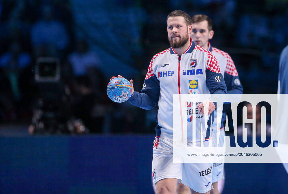 Spain v Croatia - Final - Men s EHF EURO 2020 Zeljko Musa of Croatia during warm up session before the Men s EHF EURO 2020 final match between Spain and Croatia at Tele2 Arena in Stockholm, Sweden on January 26, 2020. Photo by Luka Stanzl PIXSELL LukaxStanzl PIXSELL