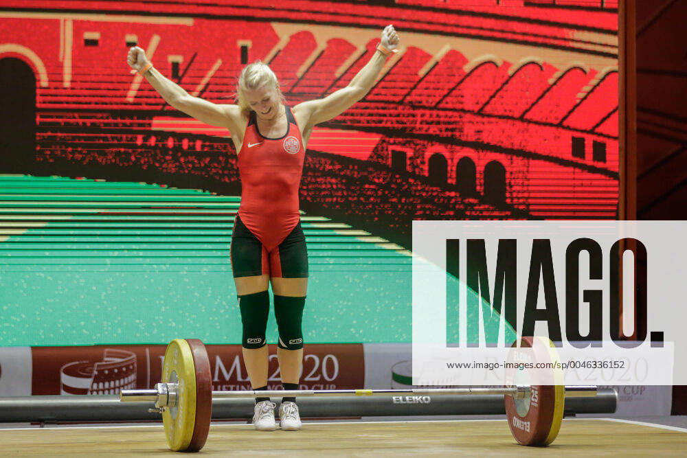 KW05 aarsten amalie loevind (den) 59b kg category during IWF Weightlifting World Cup 2020, Weightlifting in Rome, Italy, January 28 2020