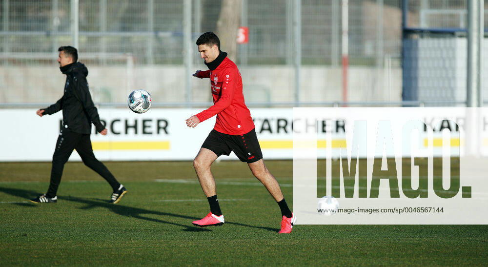 VfB Stuttgart Training Deutschland, Stuttgart, 11.02.2020, Fussball, 2. Bundesliga, Saison 2019 2020, VfB Stuttgart Training: Marcin Kaminski.