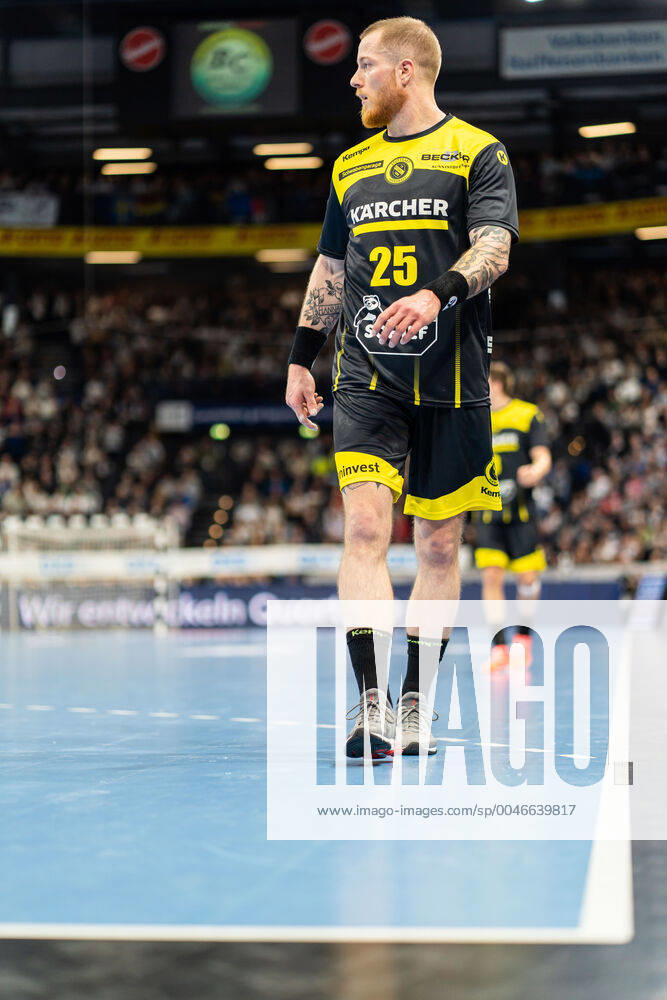THW Kiel gegen TVB 1898 Stuttgart am 16.2.2020 Patrick Zieker ( 25, TVB 1898 Stuttgart, AU), THW Kiel gegen TVB 1898 Stuttgart in der LIQUI MOLY Handball-Bundesliga am 25. Spieltag, in der Sparkassen Arena (Kiel) am 16.2.2020