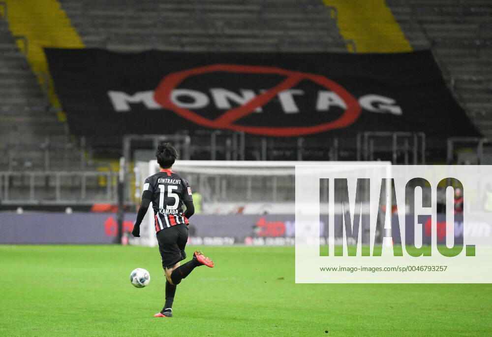 Fussball 1.Bundesliga, Eintracht Frankfurt - Union Berlin, v.l. Daichi Kamada (Eintracht Frankfurt) Frankfurt am Main