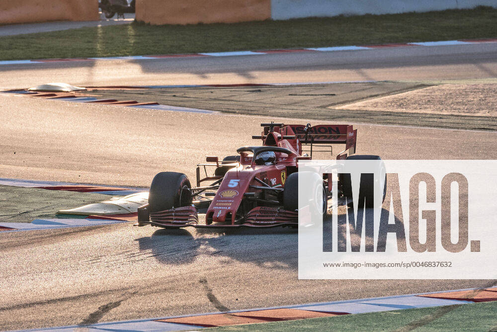 Sebastian Vettel (Scuderia Ferrari Mission Winnow) auf der Strecke, Formel 1 Test, Barcelona, Motorsport, Formel 1, Formel 1 Test, Barcelona, Motorsport, Formel 1, Foto: Eibner Barcelona