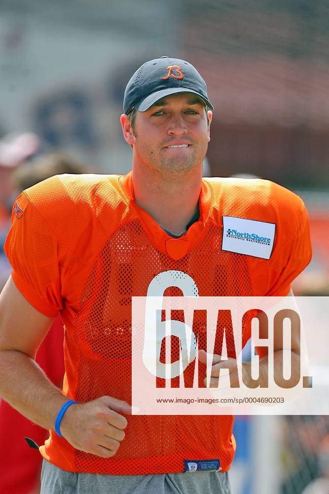 Chicago Bears quarterback Jay Cutler in Bourbonnais, ZUMA-20090802_zaf_cw1_009