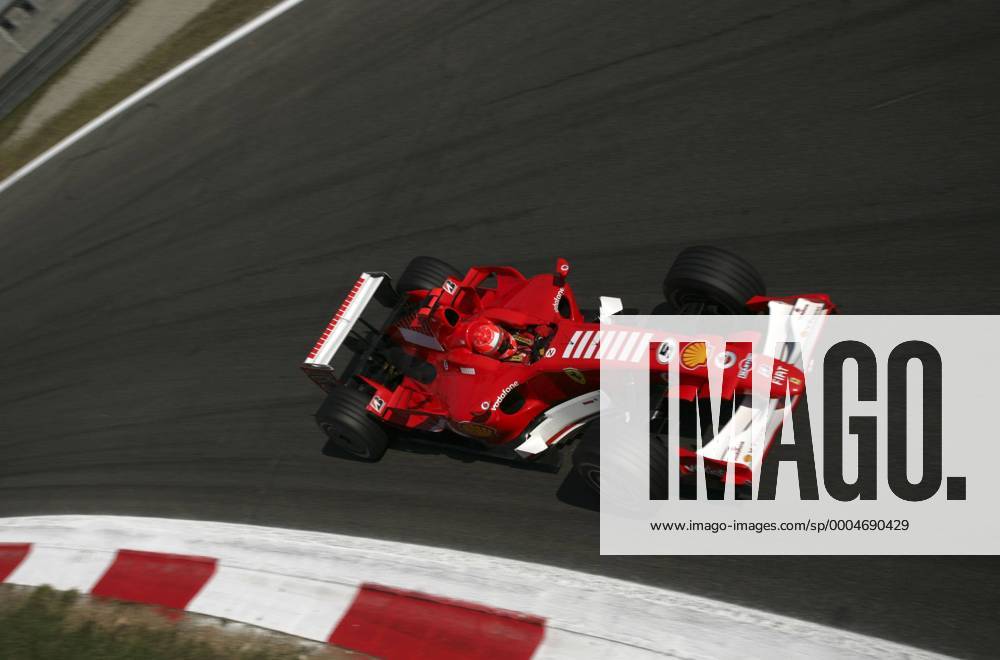 Michael Schumacher (Deutschland Ferrari) in seinem Boliden Motorsport Grand Prix Herren Großer Preis von Italien 2006, Formel 1 Weltmeisterschaft, F1, F, GP, WM Einzelbild Monza