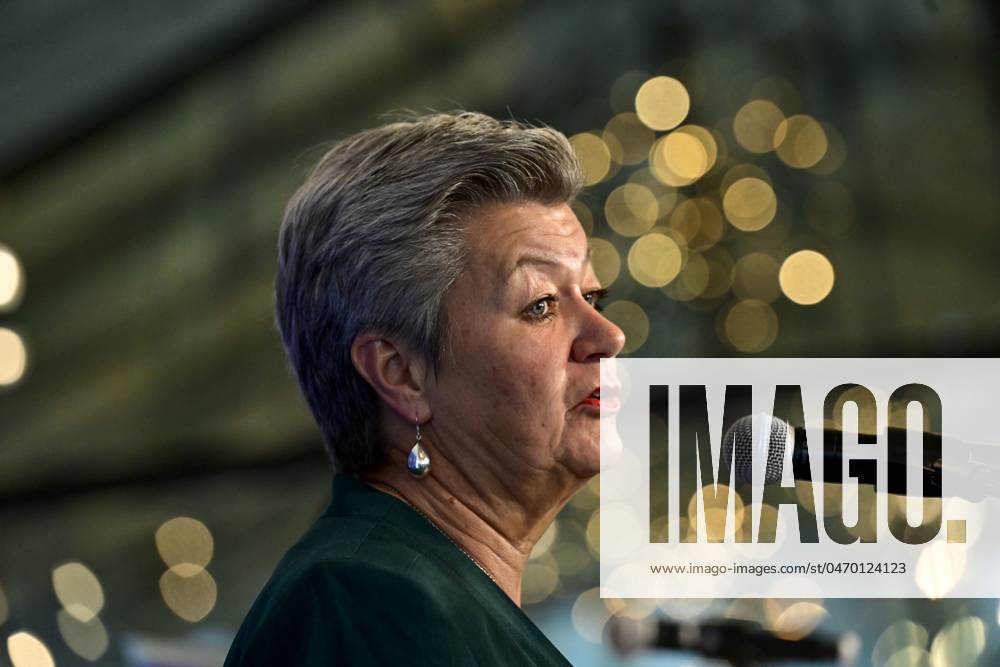Ylva Johansson, European Commissioner for Home Affairs pictured during a ministerial conference on the implementation and operationalization of the European Asylum and Migration Pact, in Gent, Tuesday 30 April 2024. DIRKxWAEM 91850699