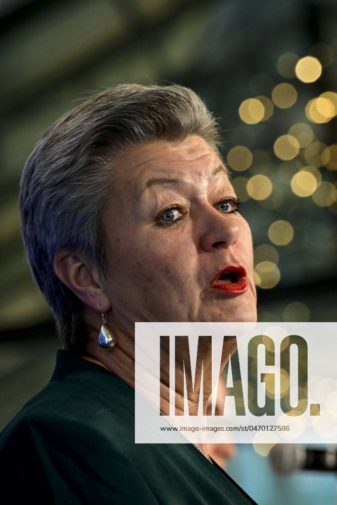 Ylva Johansson, European Commissioner for Home Affairs pictured during a ministerial conference on the implementation and operationalization of the European Asylum and Migration Pact, in Gent, Tuesday 30 April 2024. DIRKxWAEM 91851318