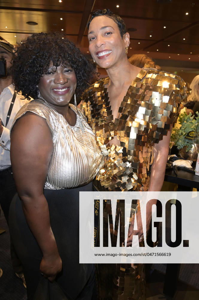 Thelma Buabeng und Annabelle Mandeng bei der 74. Verleihung des Deutschen Filmpreises 2024 im Theater am Potsdamer Platz. Berlin
