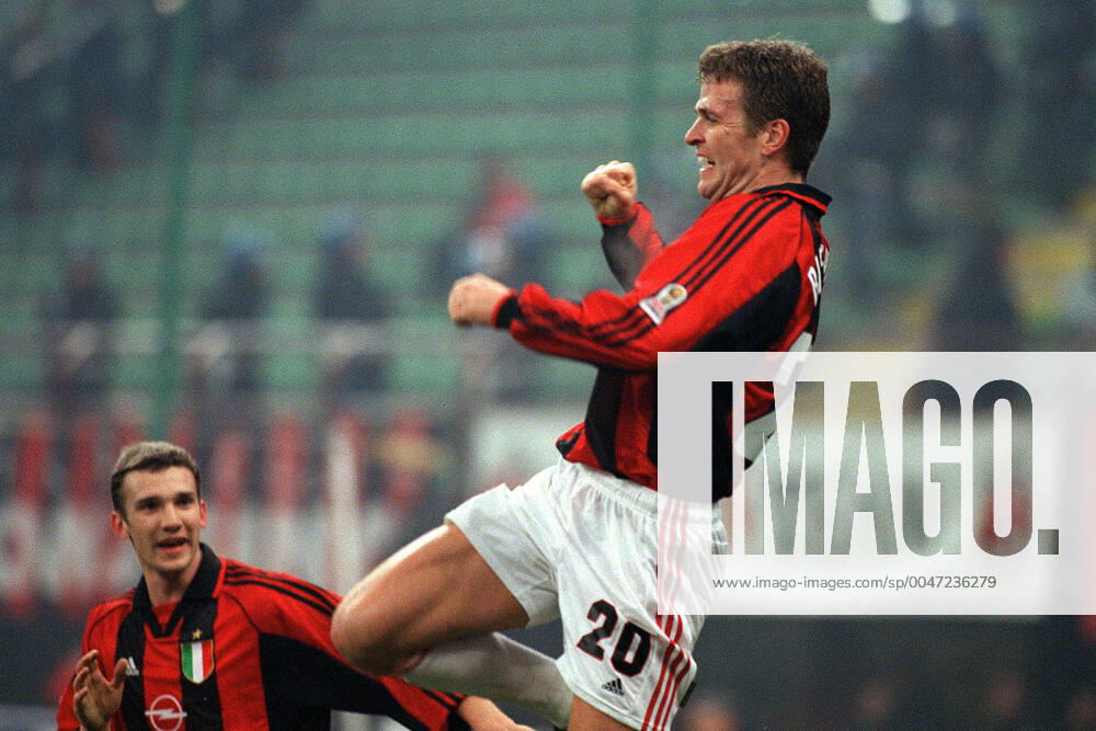 Serie A Championship 1999-2000, Milan, OLIVER BIERHOFF CAMPIONATO SERIE A 1999-2000 99-2000 MILAN