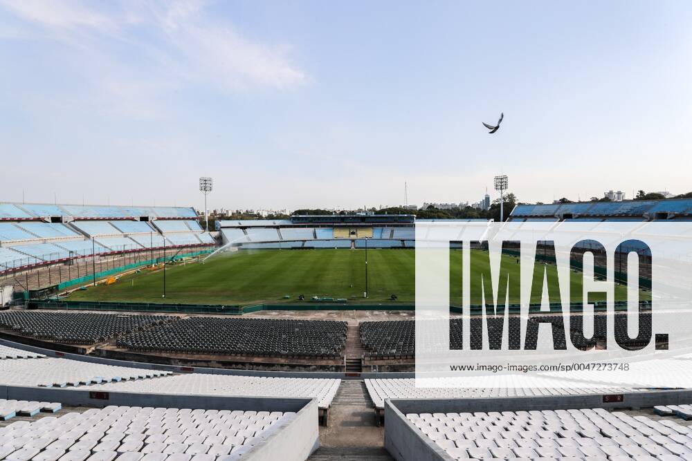 General view of the Centenario stadium in Montevideo, Uruguay, 20 May 2020 (issued 21 May 2020). The Centenario stadium, host of the first FIFA World Cup, WM, Weltmeisterschaft, Fussball on 1930 and listed by FIFA as one of the football world s classic stadiums, stopped its activities from 13 March 2020 when Uruguayan authorities suspended sports activities due the coronavirus crisis. Centenario stadium in Montevideo !ACHTUNG: NUR REDAKTIONELLE NUTZUNG!