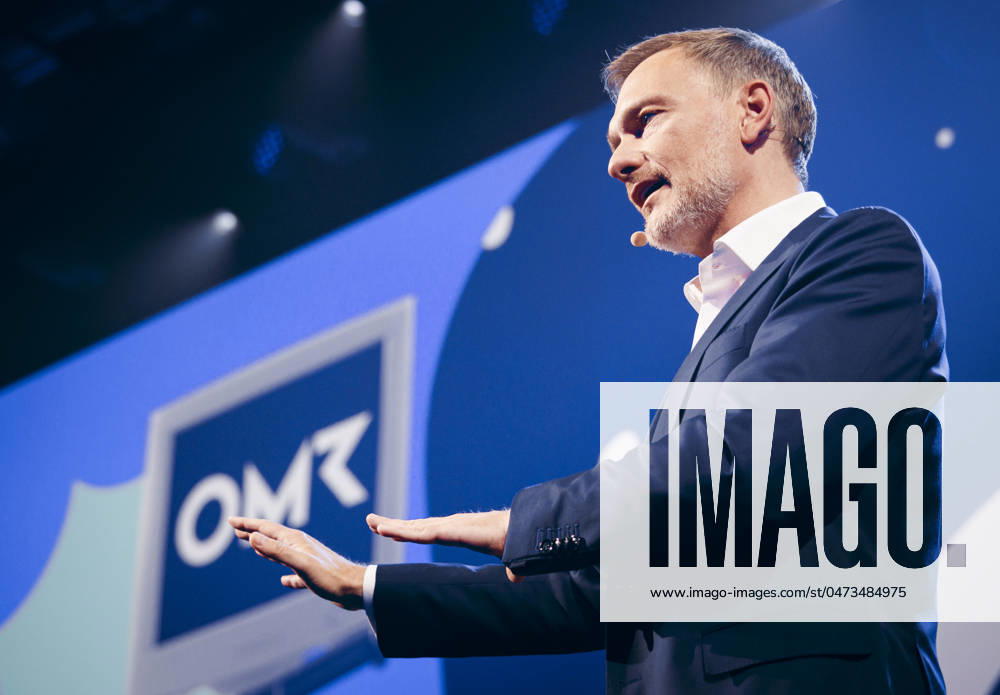 Christian Lindner (FDP), Bundesminister der Finanzen, aufgenommen im Rahmen des OMR-Festival (Online Marketing Rockstars) in Hamburg, 08.05.2024. Fotografiert im Auftrag des Bundesministerium der Finanzen (BMF) Hamburg Deutschland