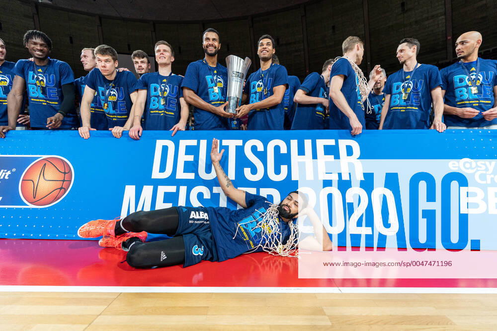 Bilder des Jahres 2020, Sport 06 Juni 28.06.2020 Basketball easyCredit Final-Turnier Basketball München 28.06.2020 Saison 2019 2020 easyCredit BBL Final-Turnier 2020 Finale Spiel 2 MHP RIESEN Ludwigsburg - ALBA Berlin Peyton Siva (Alba Berlin, No.03) nur redaktionelle Verwendung - kommerzielle Verwendung Nutzung nur nach Absprache mit dem Fotografen München Audi-Dome Deutschland