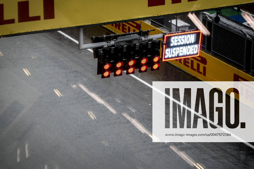 KW28 Motorsports: FIA Formula One World Championship, WM, Weltmeisterschaft 2020, Grand Prix of Styria, Rain on the track, Session suspended Spielberg Austria