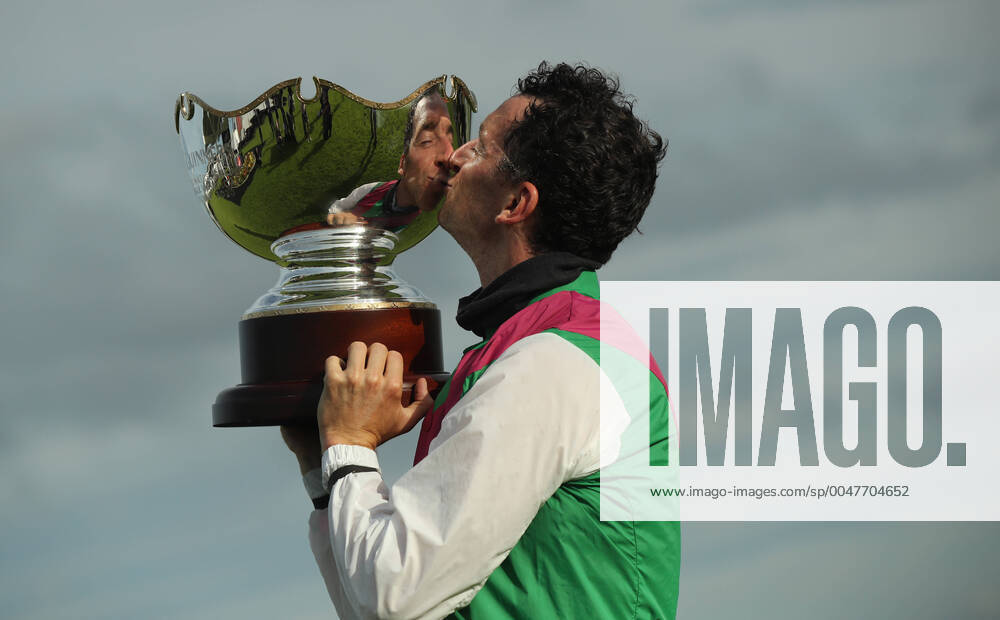 KW31 2020 Galway Racing Festival Day 4, Ballybrit, Galway 30 7 2020 The Guinness Galway Hurdle Handicap (Grade A) Patrick Mullins celebrates winning on Aramon Patrick Mullins celebrates winning on Aramon 30 7 2020