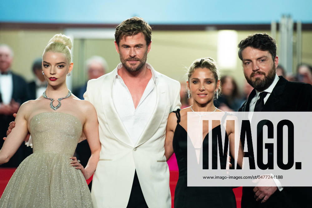 Anya Taylor-Joy, Archivbilder Cannes Furiosa A Mad Max Saga Exit Anya Taylor-Joy, Chris Hemsworth, Elsa Pataky and Tom Burke attending the Furiosa: A Mad Max Saga (Furiosa: Une Saga Mad Max) as part of the 77th Cannes International Film Festival in Cannes, France on May 15, 2024. Photo by Aurore Marechal ABACAPRESS.COM Cannes France