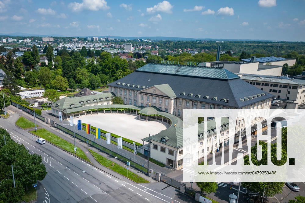 News Wirtschaft , Wiesbaden, emwirt v.l. Henkell Freixenet Hauptsitz Firmensitz in Wiesbaden Luftaufnahme Wiesbaden