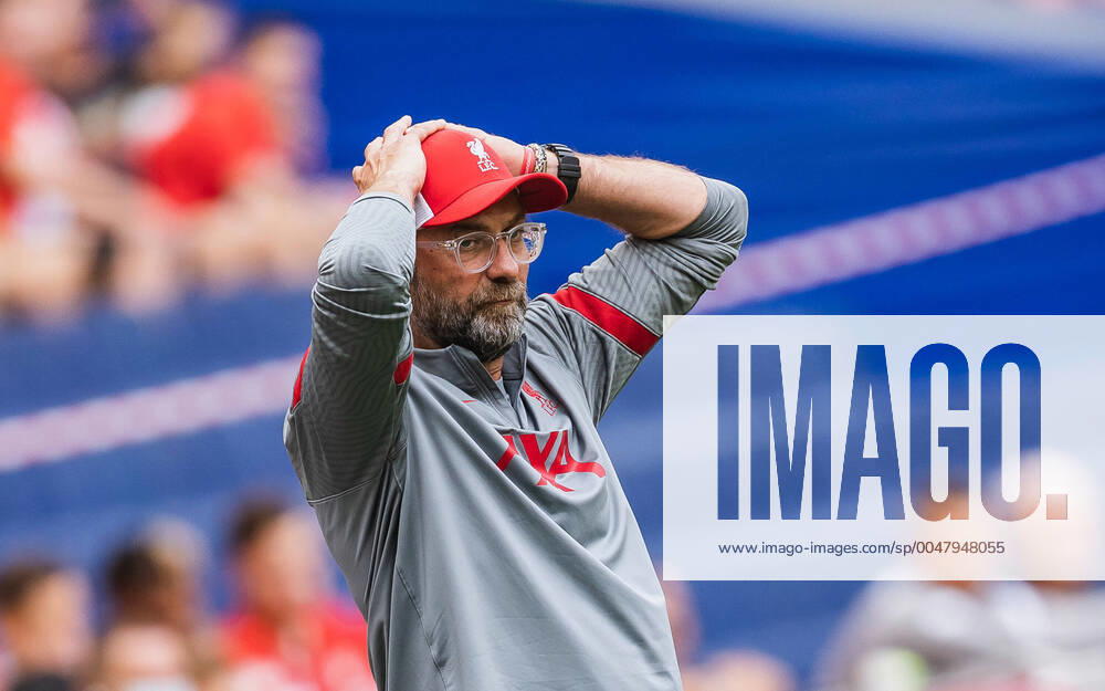 Red Bull Arena, Salzburg, AUT, Testspiel, FC Red Bull Salzburg vs FC Liverpool, im Bild Trainer Juergen Klopp (FC Liverpool) during Friendly Football Match between FC Red Bull Salzburg and FC Liverpool at the Red Bull Arena in Salzburg, Austria on 2020 08 25.
