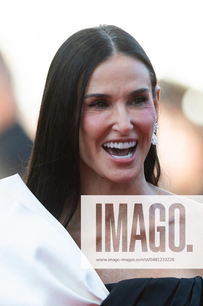 Cannes Closing Red Carpet Demi Moore attending the Closing Red Carpet of the 77th Cannes International Film Festival in Cannes, France on May 25, 2024. Photo by Aurore Marechal ABACAPRESS.COM Cannes France