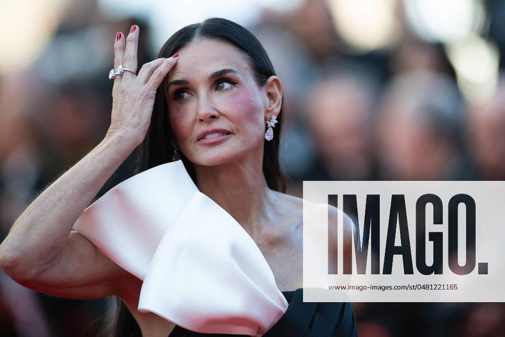 Cannes Closing Red Carpet Demi Moore attending the Closing Red Carpet of the 77th Cannes International Film Festival in Cannes, France on May 25, 2024. Photo by Aurore Marechal ABACAPRESS.COM Cannes France