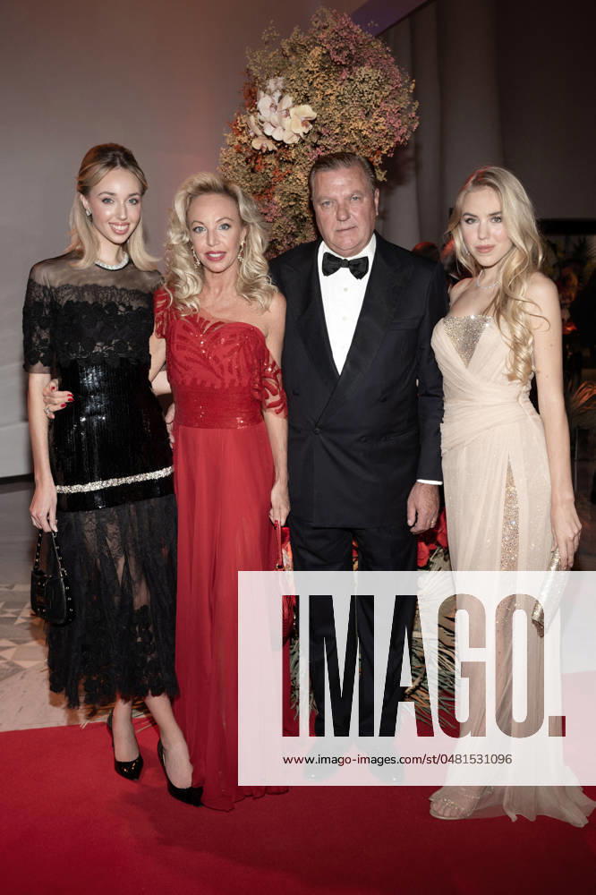 Gala Dinner for the F1 Grand Prix of Monaco Princess Maria Carolina of Bourbon Two Sicilies, Charles of Bourbon two Sicilies, Princess Camilla of Bourbon Two Sicilies and Princess Maria Chiara of Bourbon Two Sicilies attend the Gala Dinner For The F1 Grand Prix Of Monaco on May 26, 2024 in Monaco, Monaco. Photo by David NIVIERE ABACAPRESS.COM MONTE-CARLO Monaco